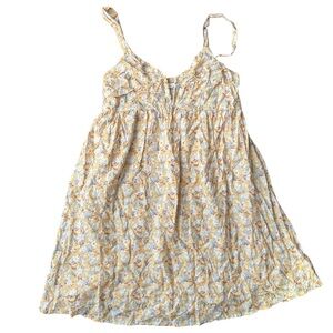 Becool Floral Yellow Sundress Size L